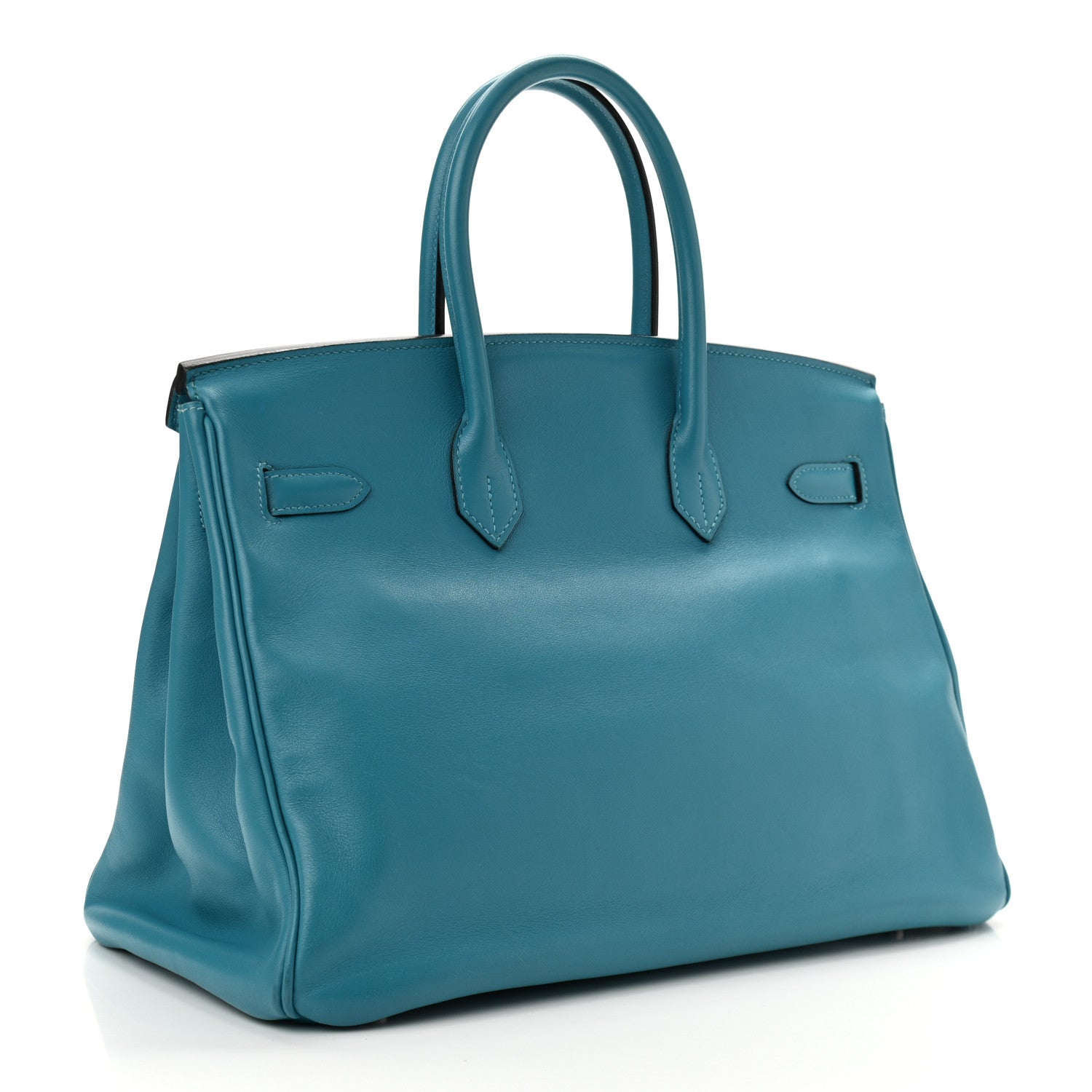 Hermes Swift Birkin 35 Turquoise 3 of 11