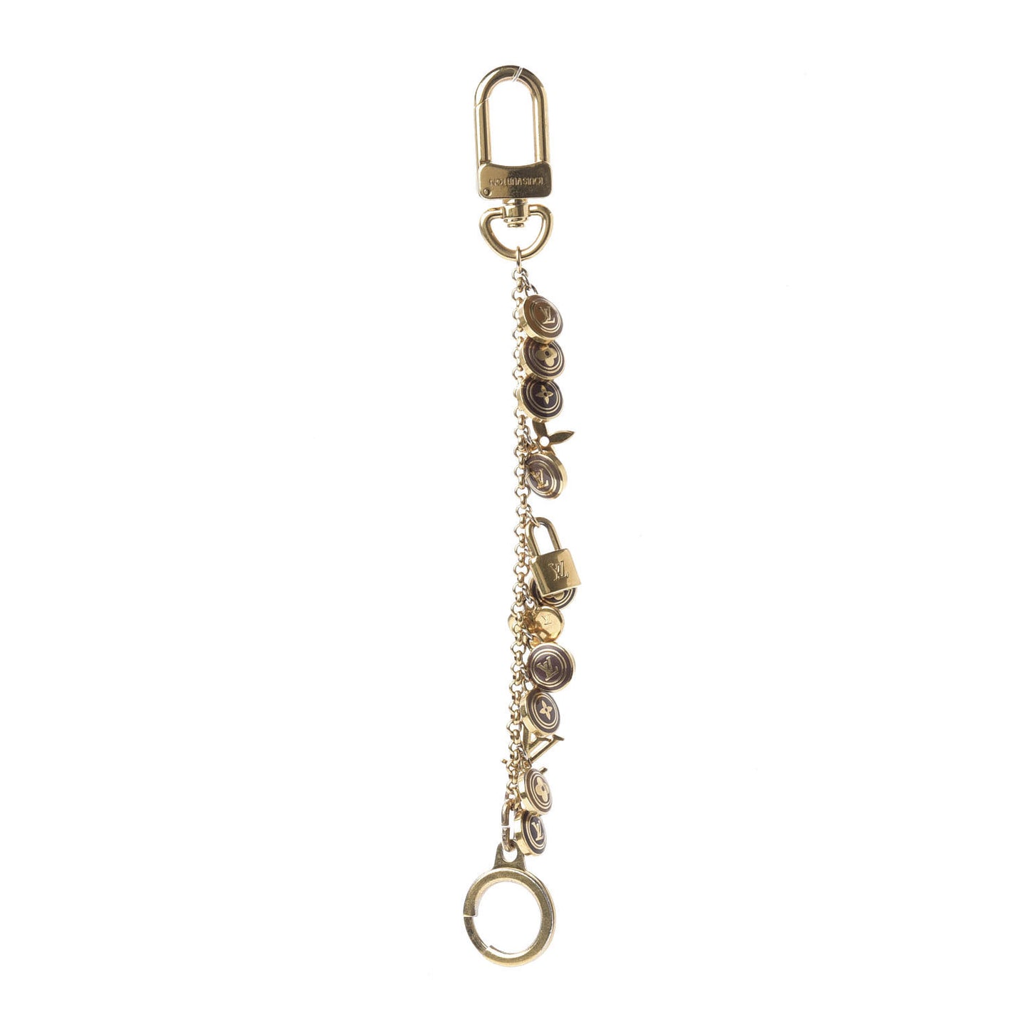 Pastilles Key Chain Bag Charm Brown