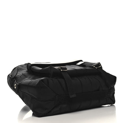 Valentino Garavani Nylon VLNT Backpack Black 4 of 9