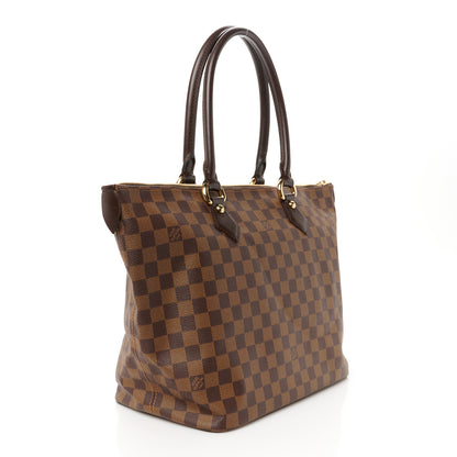 Louis Vuitton Damier Ebene Saleya MM 3 of 9