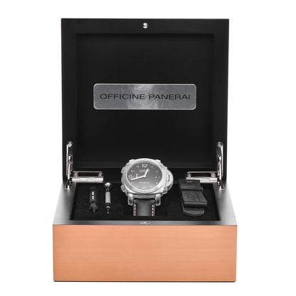 Panerai Stainless Steel Calfskin 44mm Luminor Marina 1950 Automatic Watch Black PAM00359 12 of 12