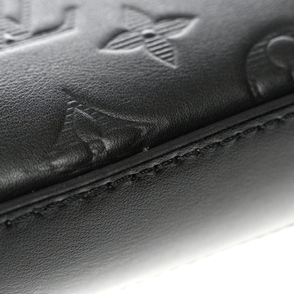 Louis Vuitton Calfskin Monogram Shadow Duo Messenger Black 13 of 13