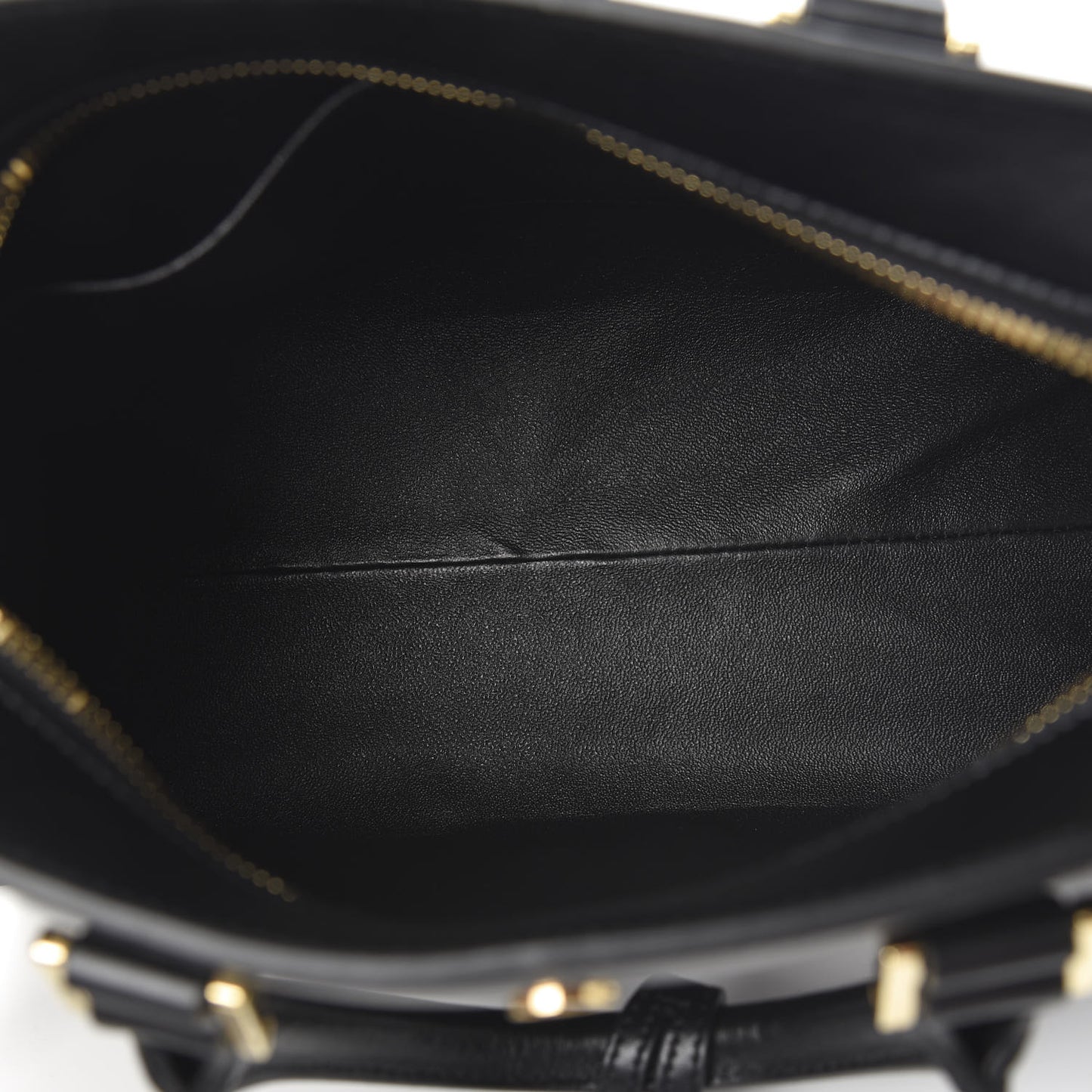 Calfskin Monogram Baby Cabas Black