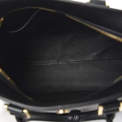 Saint Laurent Calfskin Monogram Baby Cabas Black 4 of 9