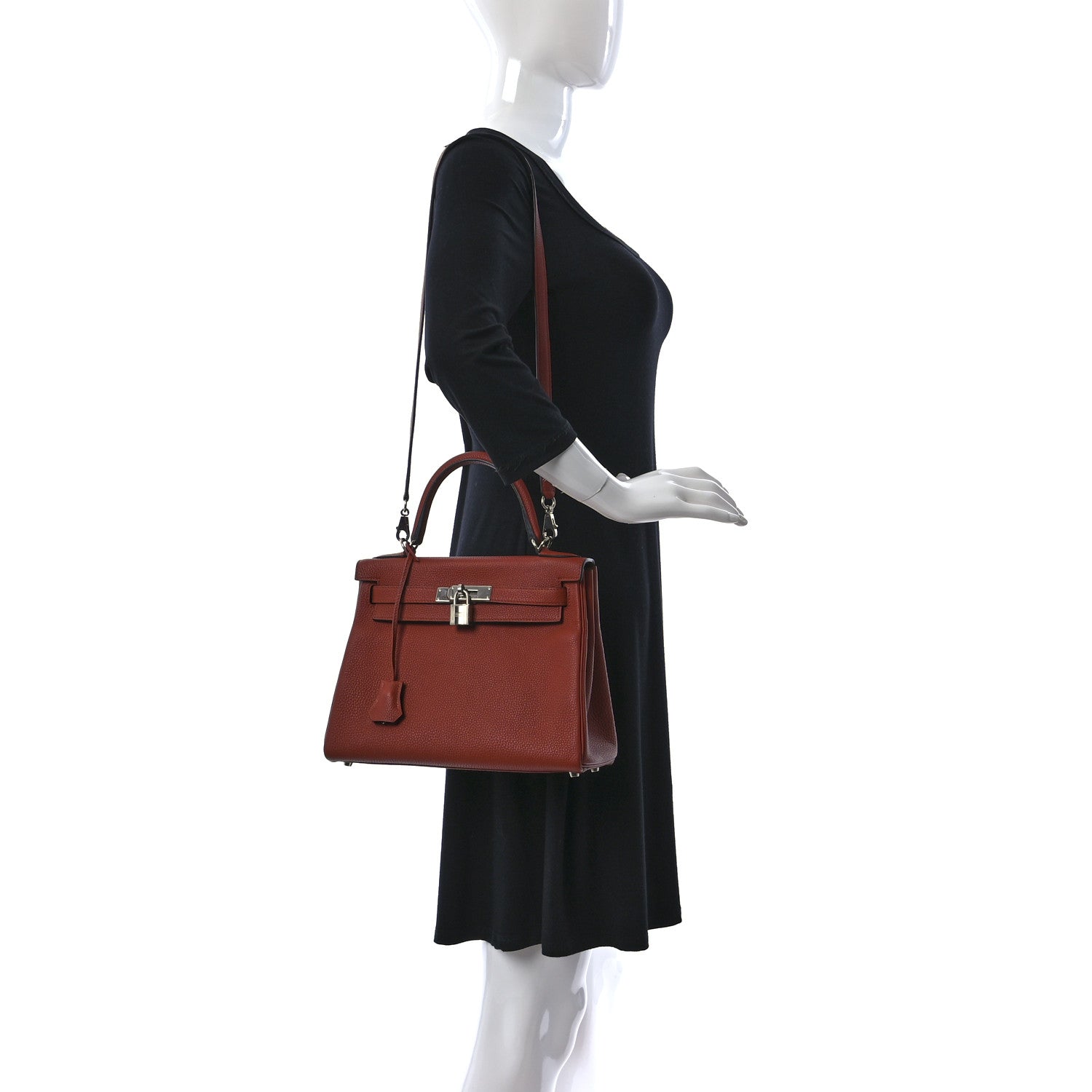 Hermes Togo Kelly Retourne 28 Cuivre 2 of 13