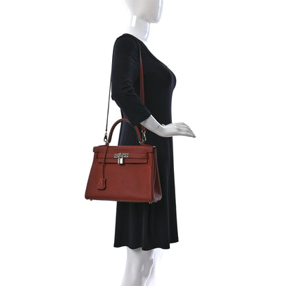 Hermes Togo Kelly Retourne 28 Cuivre 2 of 13