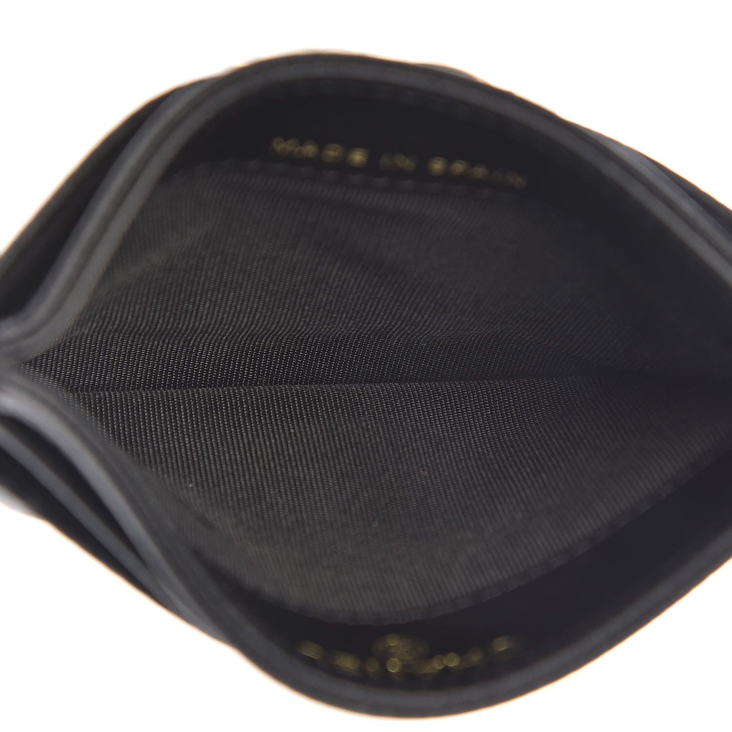 Chanel Caviar Quilted Boy Card Holder Black 5 of 9