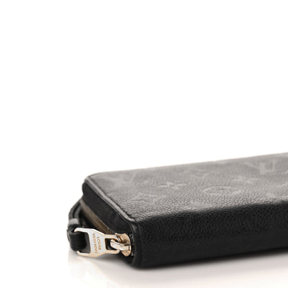 Louis Vuitton Empreinte Zippy Wallet Black 7 of 9