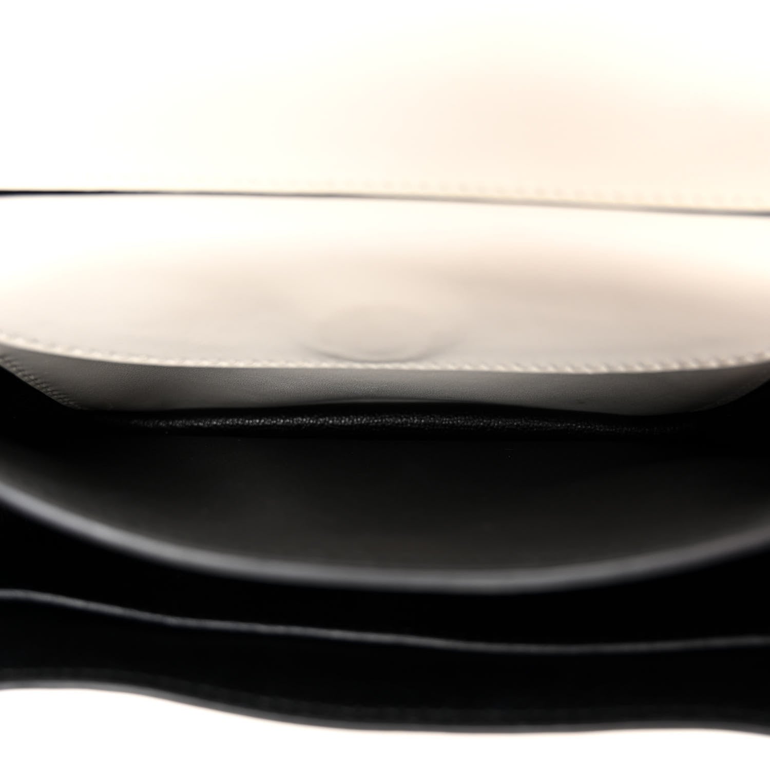 Prada City Calf Studded Folk Cahier Bag Black White 5 of 10