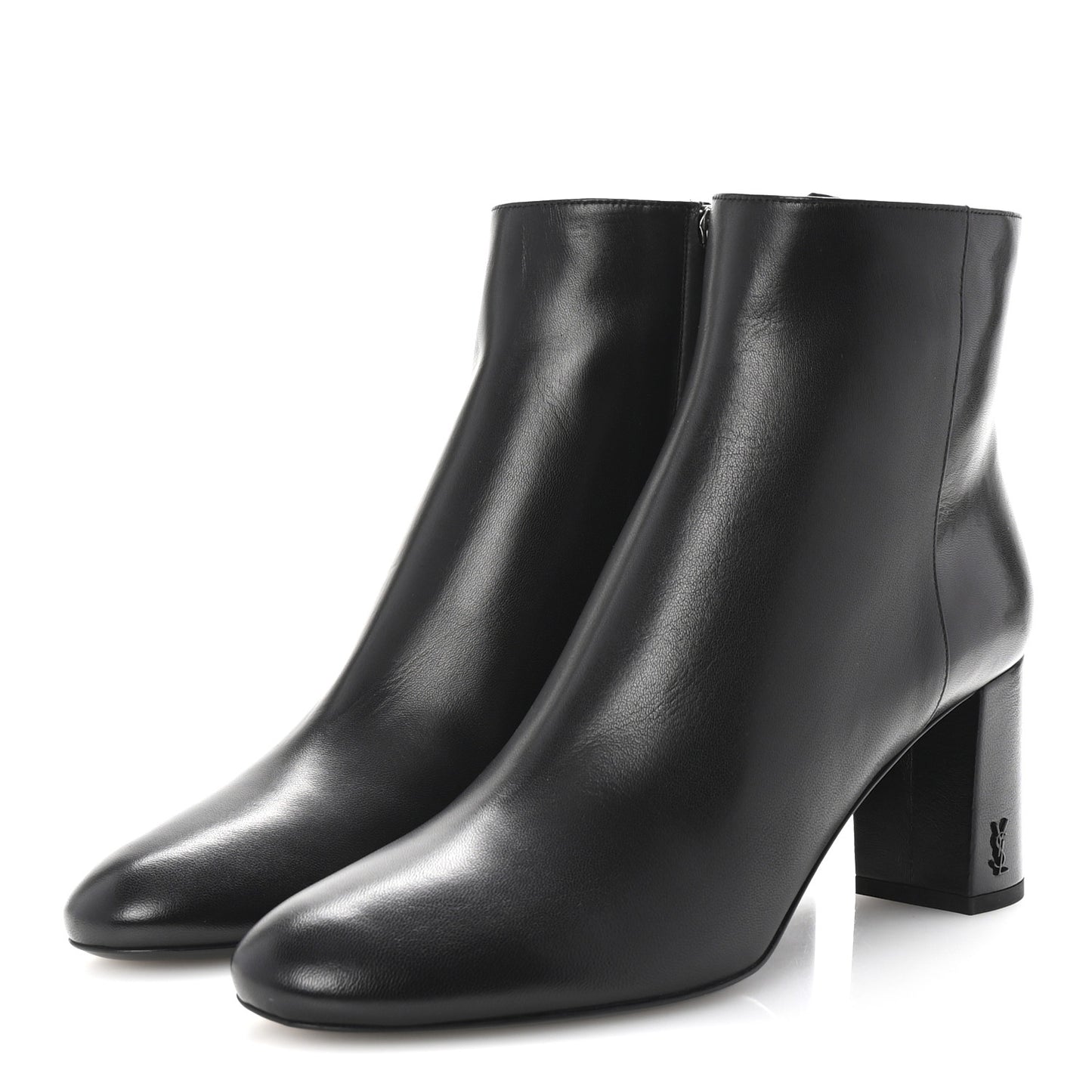 Nappa Vendome Loulou Ankle Zip Boot 40 Black