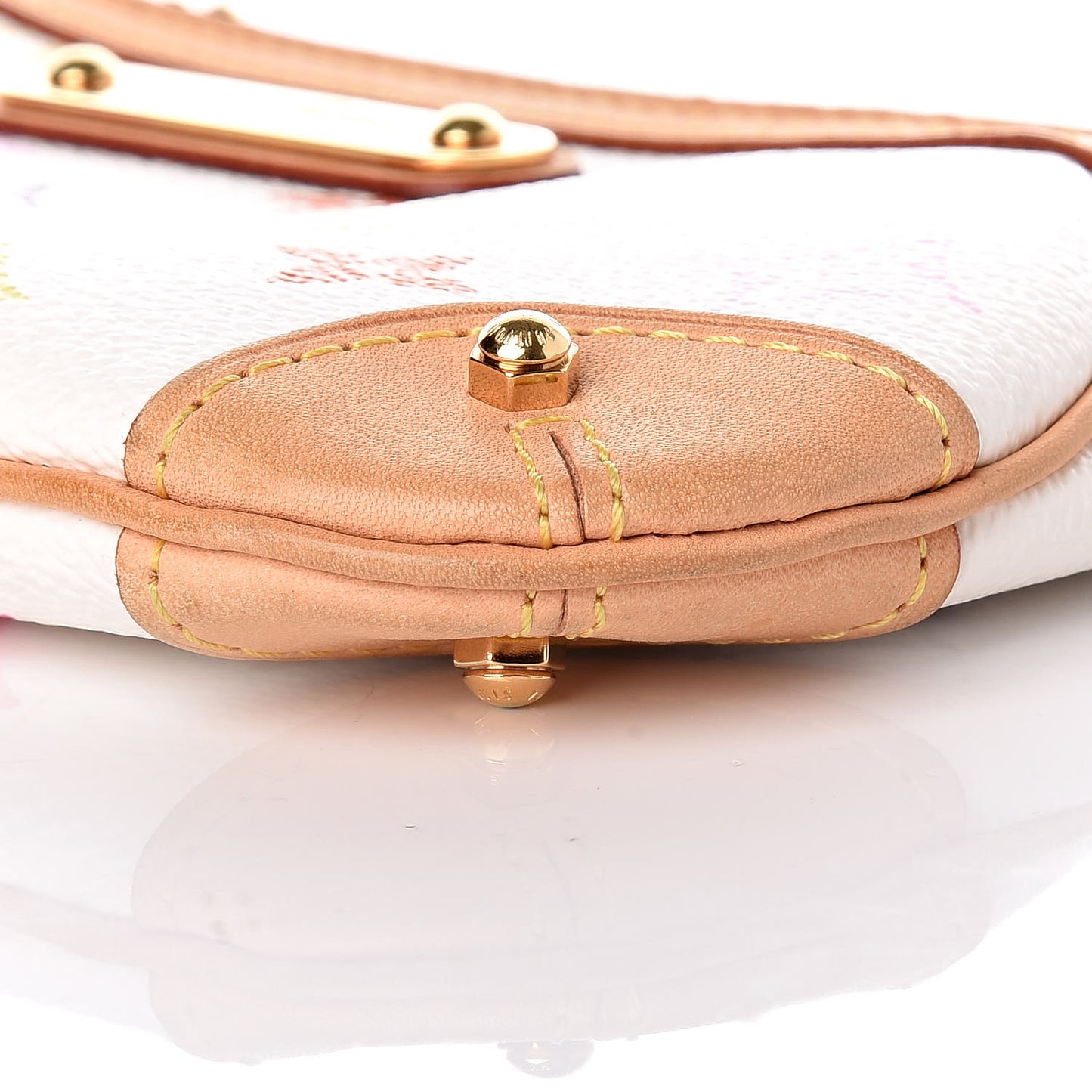 Monogram Multicolor Pochette Milla MM White