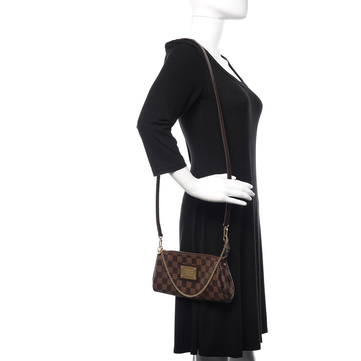 Damier Ebene Eva Clutch