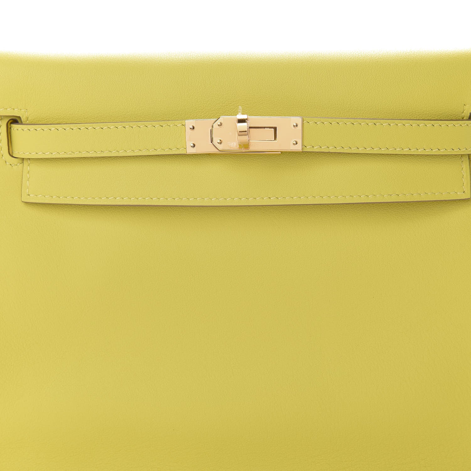Hermes Swift Kelly Danse II Belt Bag Lime 9 of 12