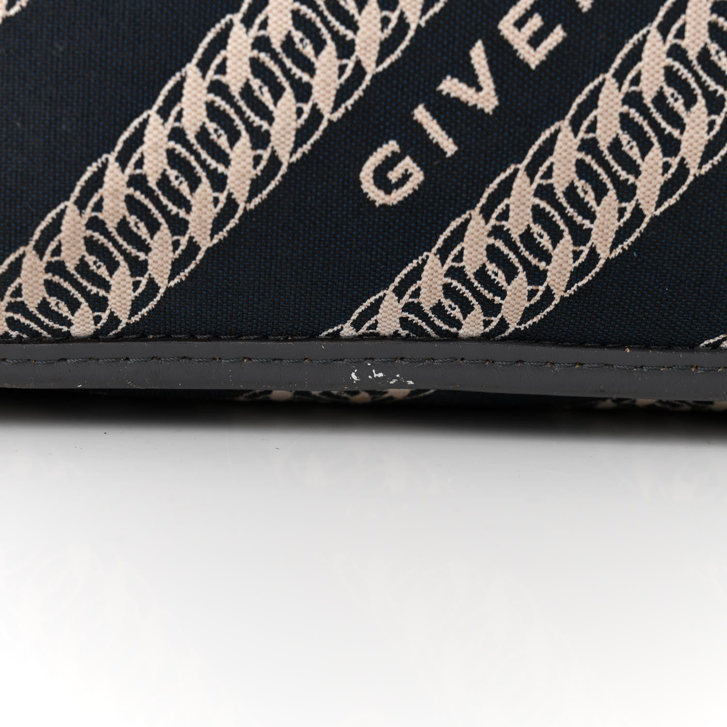 Givenchy Canvas Jacquard Medium Bond Tote Oil Blue 15 of 18