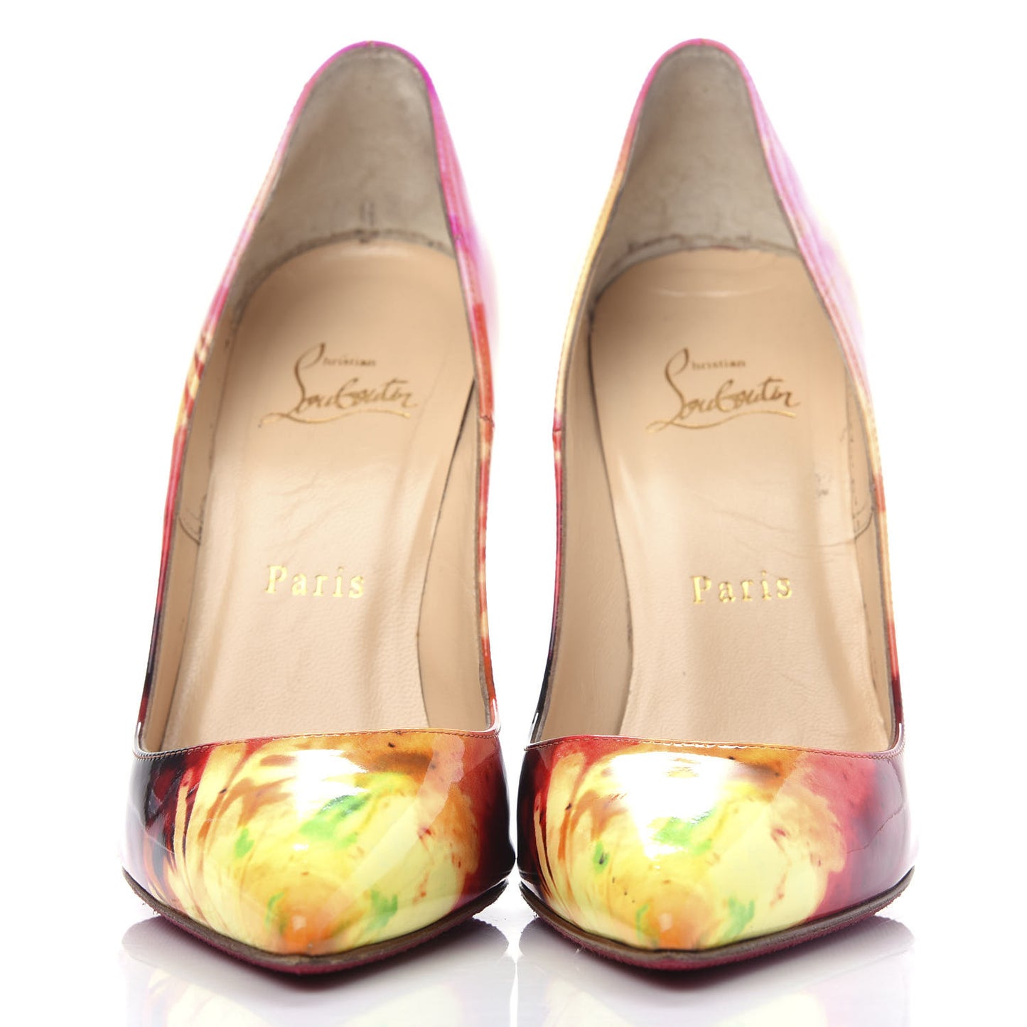 Patent Tie and Dye So Kate 120 Pumps 37 Multicolor