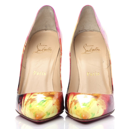 Christian Louboutin Patent Tie and Dye So Kate 120 Pumps 37 Multicolor 1 of 11