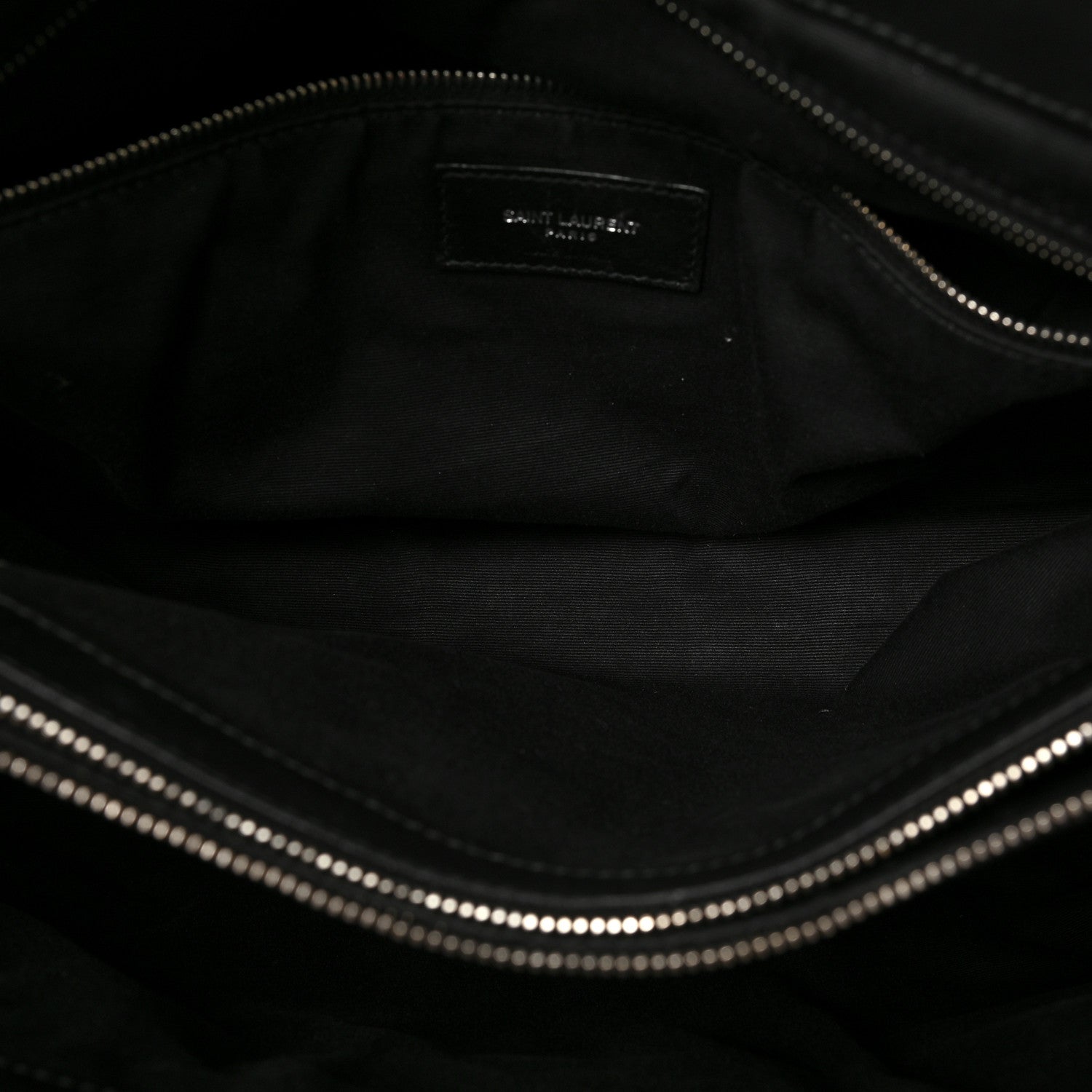 Saint Laurent Calfskin Y Quilted Monogram Large Loulou Chain Satchel Black 5 of 8