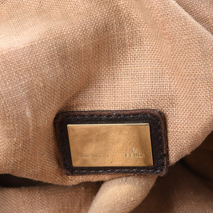 Fendi Zucca Nappa Nuvolata Vitello Tortuga Spy Tobacco Moro 7 of 12