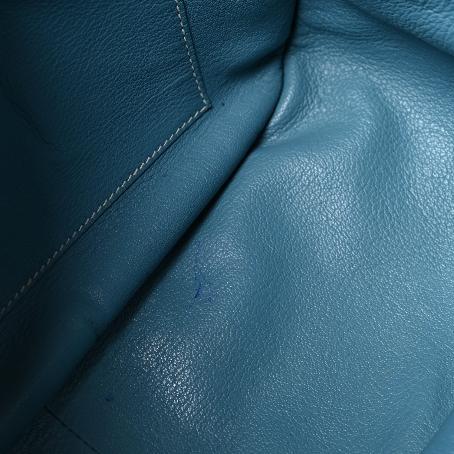 Hermes Taurillon Clemence Jypsiere 34 Blue Jean 15 of 17