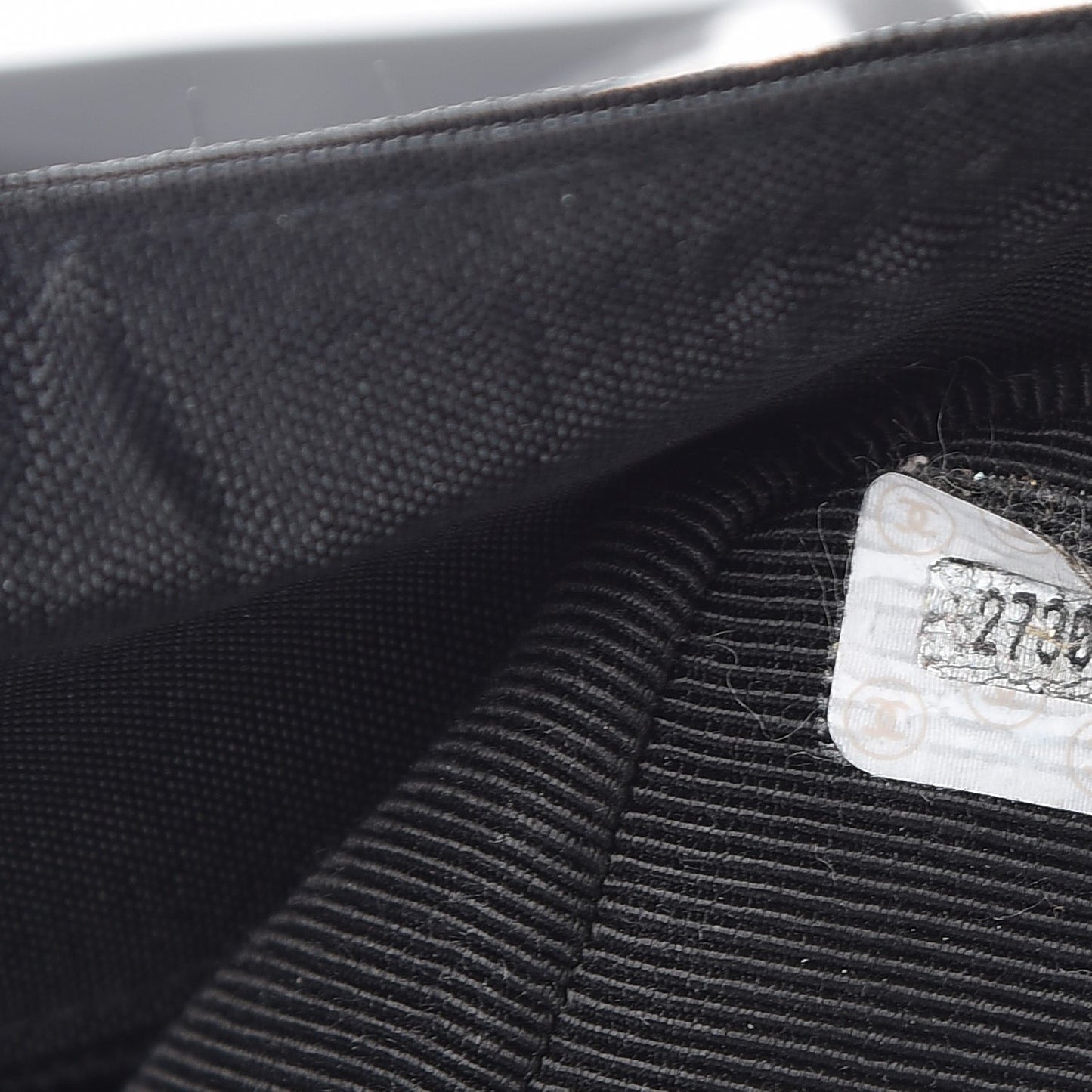 Canvas Chain Jumbo CC Tote Black