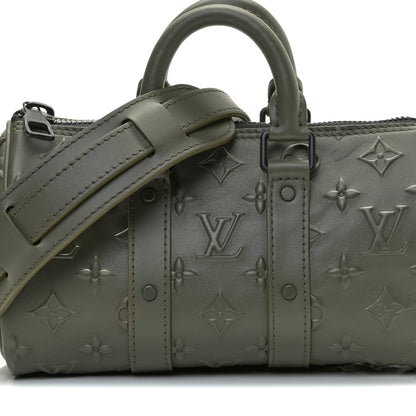 Louis Vuitton Monogram Seal Keepall XS Khaki 7 of 12