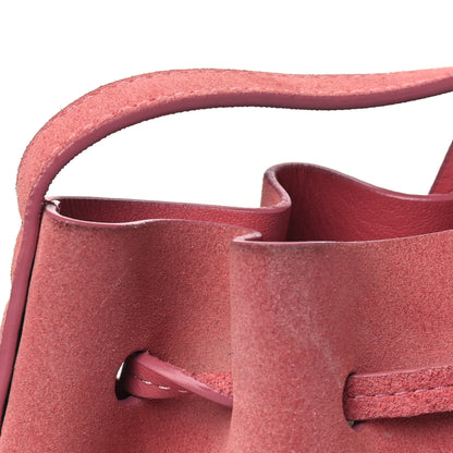 Mansur Gavriel Suede Mini Mini Bucket Bag Blush 11 of 12