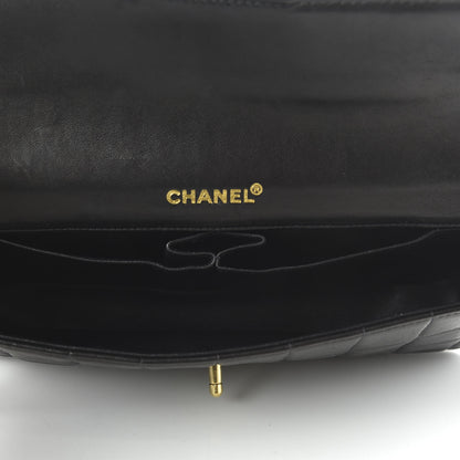 Chanel Lambskin East West Chocolate Bar Flap Black 5 of 10