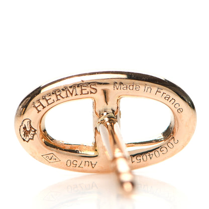 Hermes 18K Rose Gold TPM Farandole Stud Earrings 4 of 5