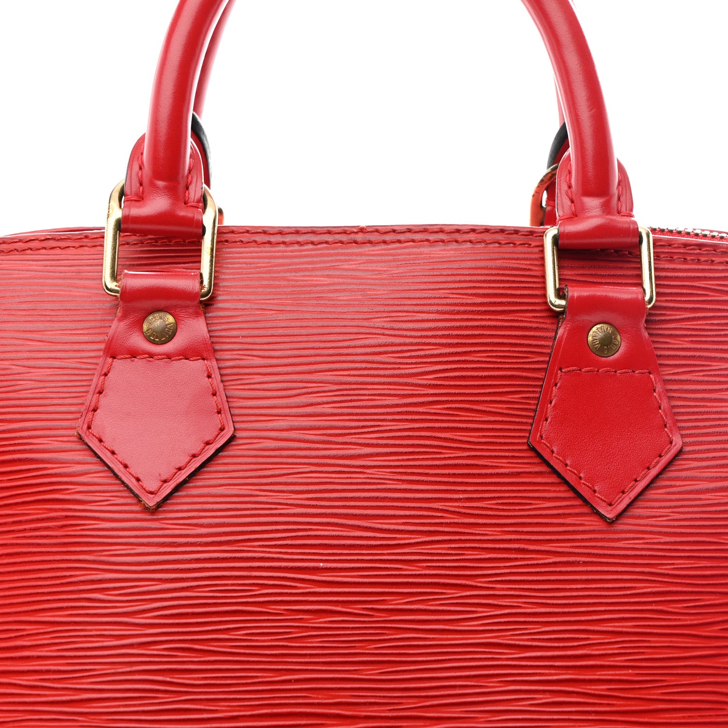 Louis Vuitton Epi Alma PM Castillan Red 9 of 11