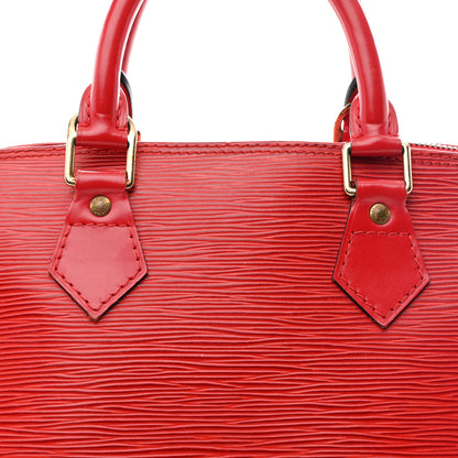 Louis Vuitton Epi Alma PM Castillan Red 9 of 11