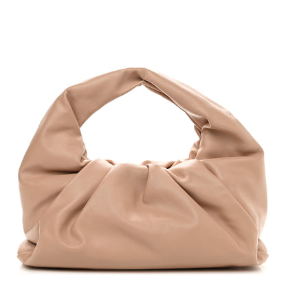 Bottega Veneta Smooth Butter Calfskin Small The Shoulder Pouch Almond 1 of 9