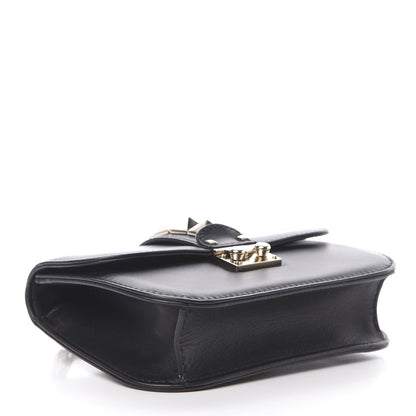Valentino Garavani Vitello Small Glam Lock Rockstud Flap Black 4 of 11