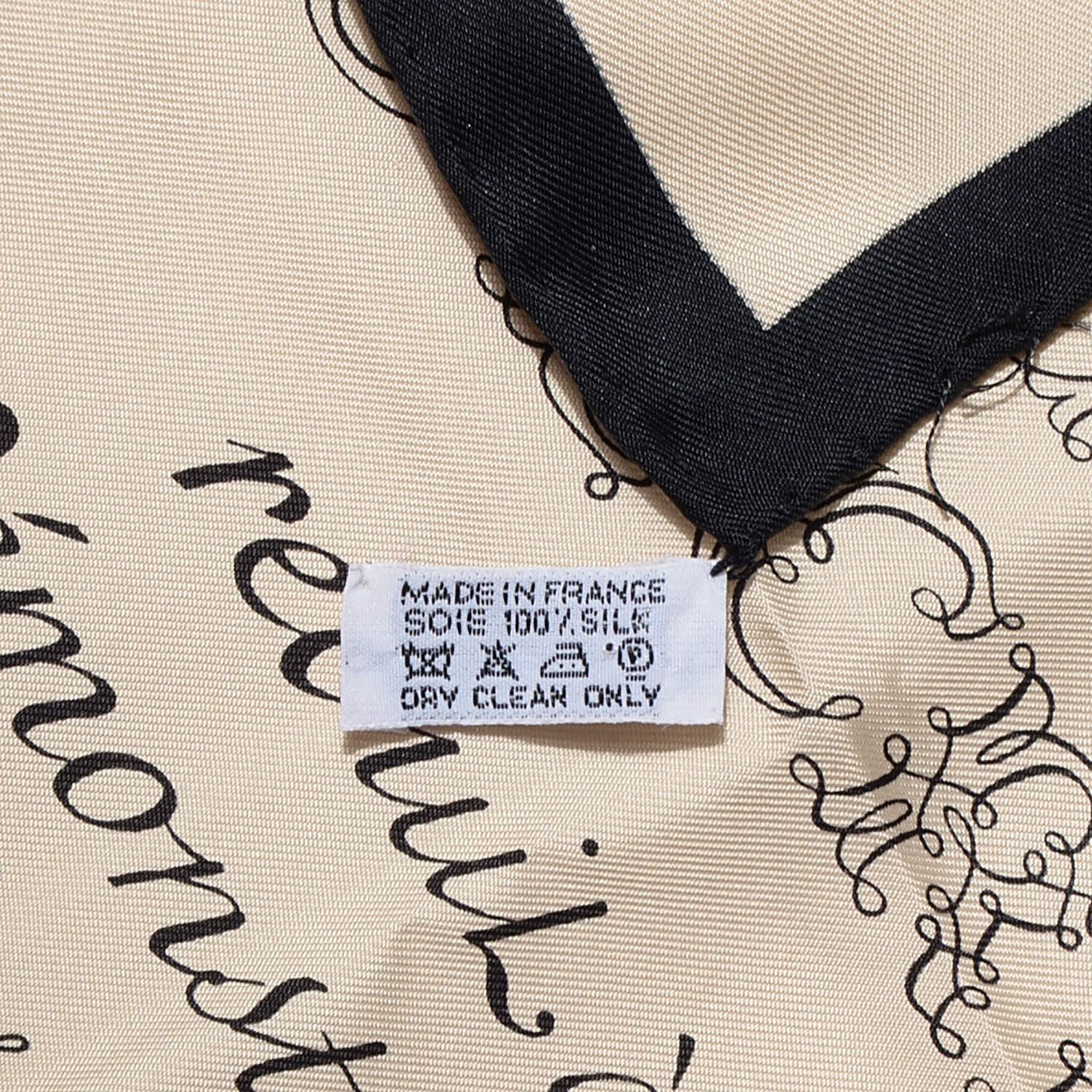 Hermes Silk L'Art D'Ecrire Scarf 90 5 of 5