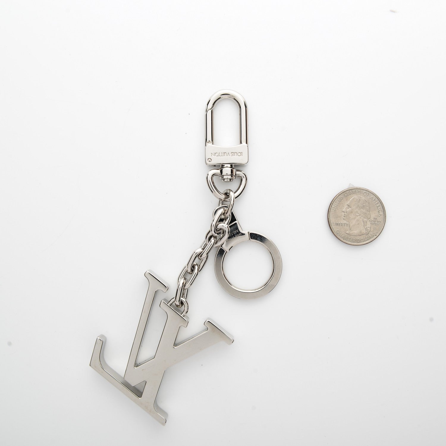 Louis Vuitton LV Initials Key Holder Silver 2 of 4