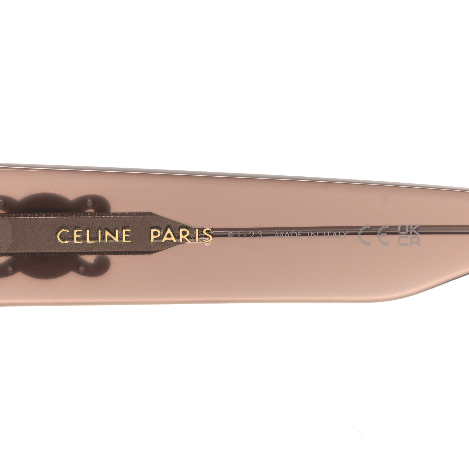 Celine Acetate Butterfly Triomphe Sunglasses CL40216U Violet 5 of 7