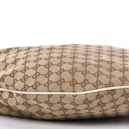 Gucci Monogram Large Wave Hobo Off White 6 of 9