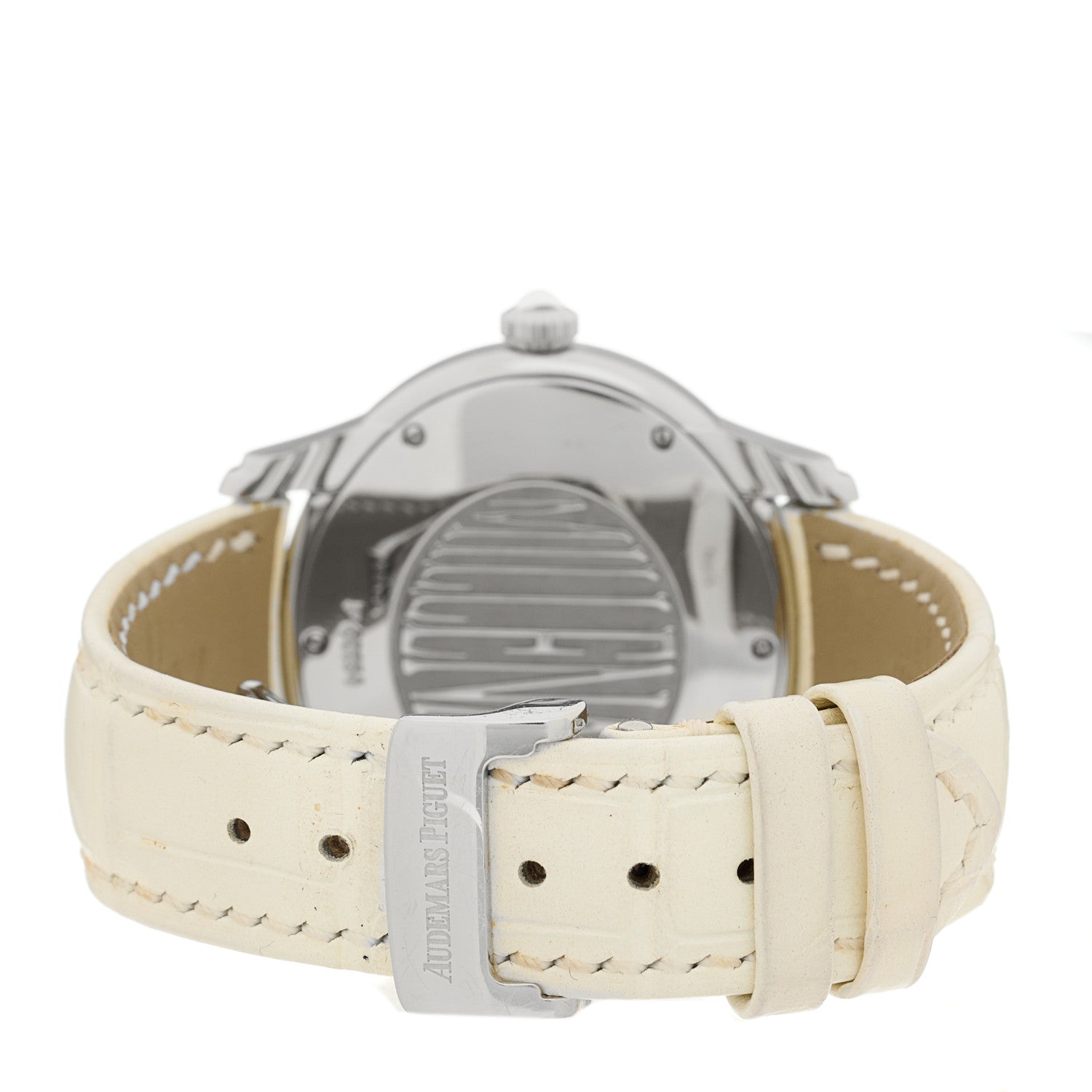 Audemars Piguet Stainless Steel Alligator Diamond Bezel 41mm Millenary Power Reserve Automatic Watch 77301ST.ZZ.D009CR.01 3 of 5