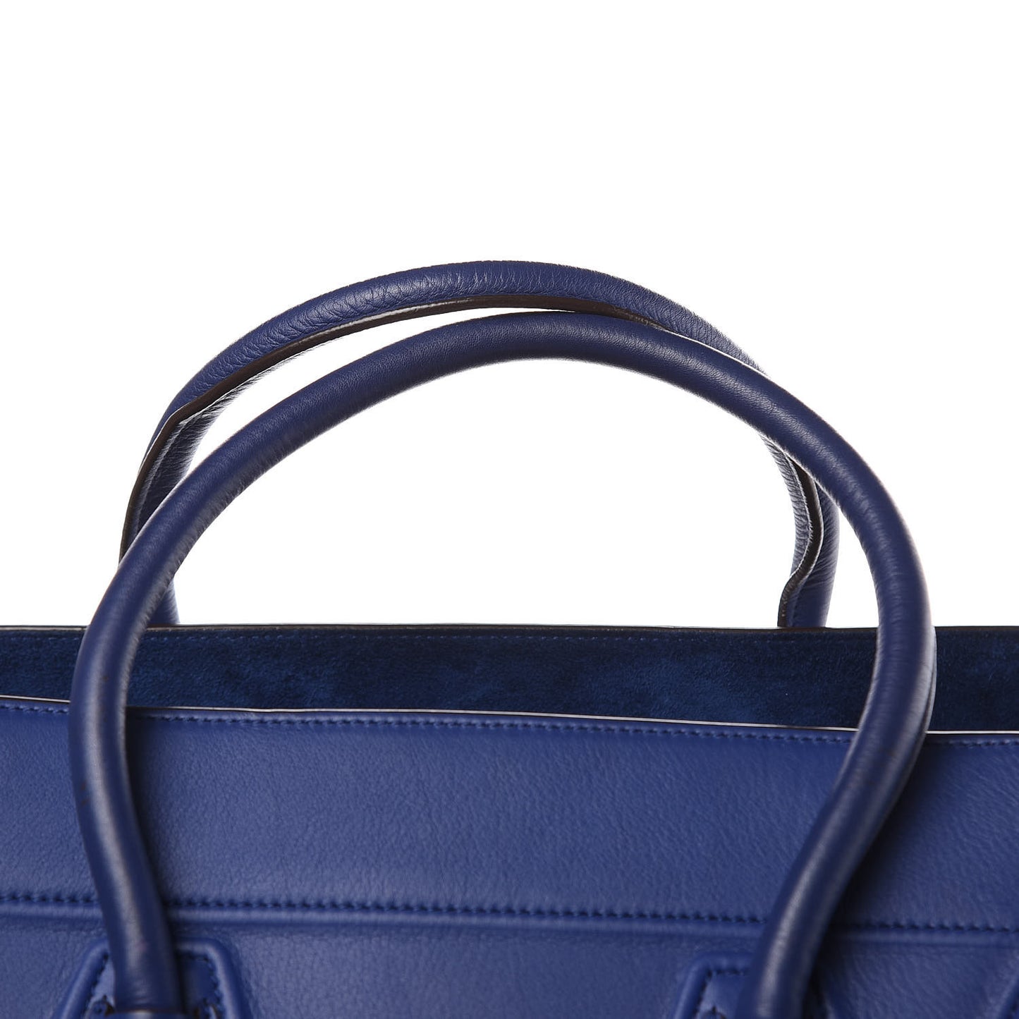 Supple Calfskin Medium Phantom Luggage Indigo