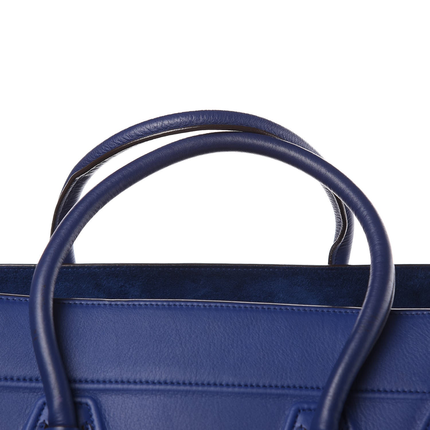 Celine Supple Calfskin Medium Phantom Luggage Indigo 13 of 16