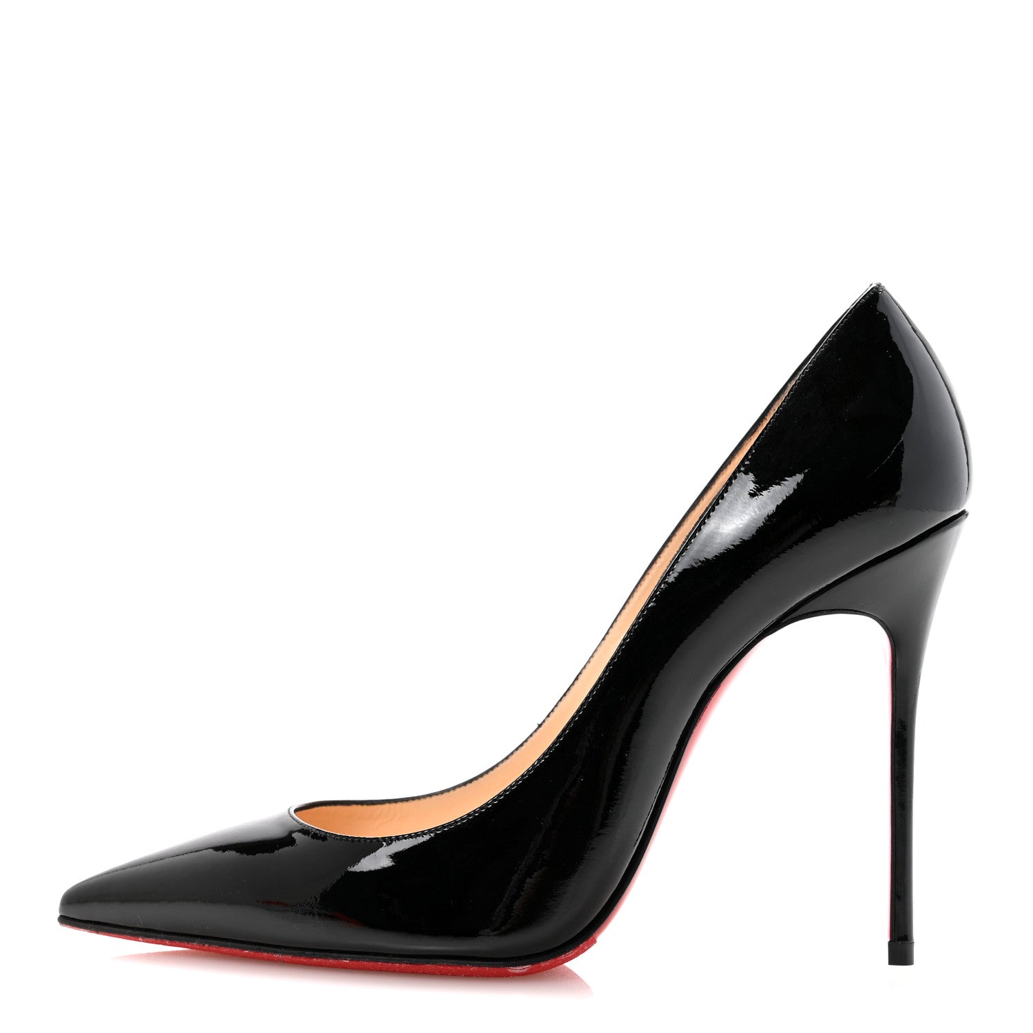 Christian Louboutin Patent Decollete 554 100 Pumps 39 Black 1 of 10