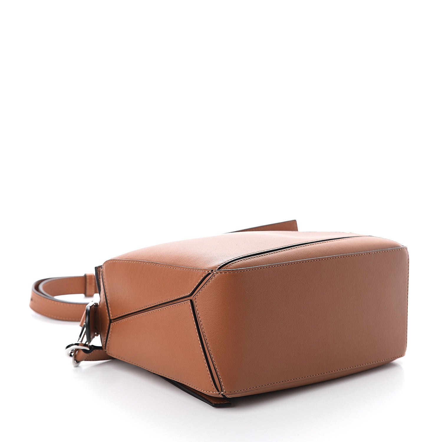 Loewe Calfskin Small Puzzle Bag Tan 3 of 8
