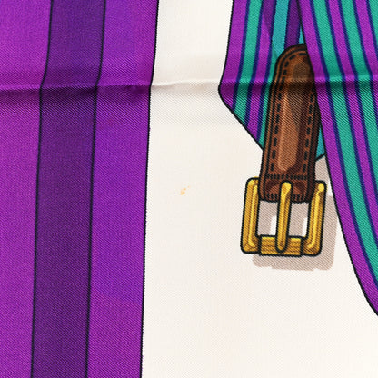Hermes Silk Les Sangles Scarf 90 3 of 10