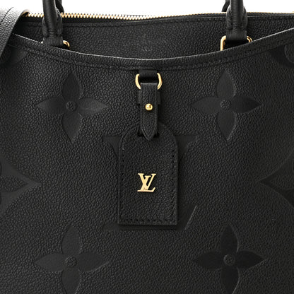 Louis Vuitton Empreinte Monogram Giant Trianon MM Black 7 of 9