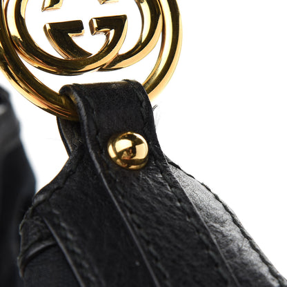 Gucci Monogram Medium Interlocking Hobo Black 10 of 11