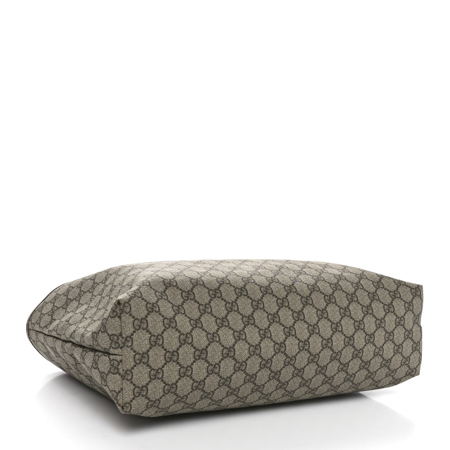 GG Plus Monogram Medium Signature Web Loop Tote Brown
