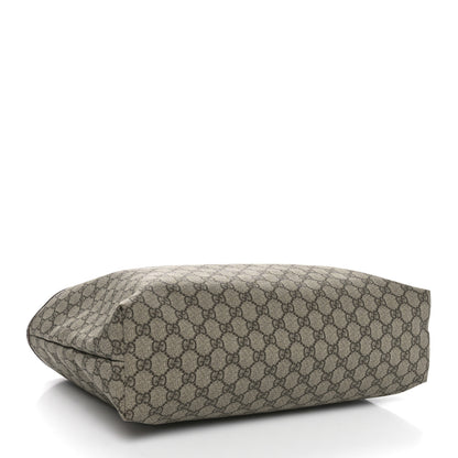 Gucci GG Plus Monogram Medium Signature Web Loop Tote Brown 4 of 10