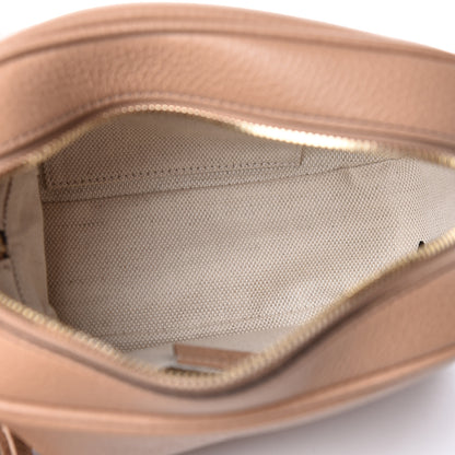 Gucci Pebbled Calfskin Small Soho Disco Bag Camelia 5 of 11