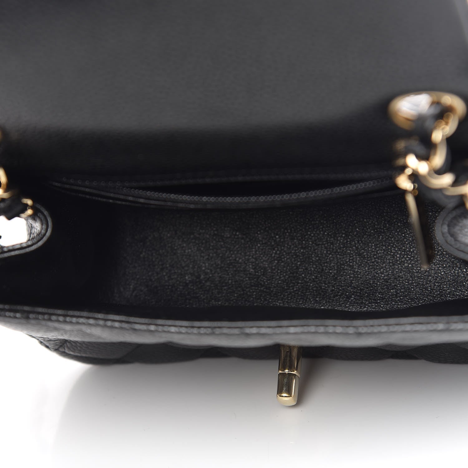 Chanel Caviar Quilted Mini Square Flap Black 5 of 10