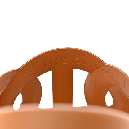 Hermes Nappa Extra Sandals 36 Naturel 6 of 9