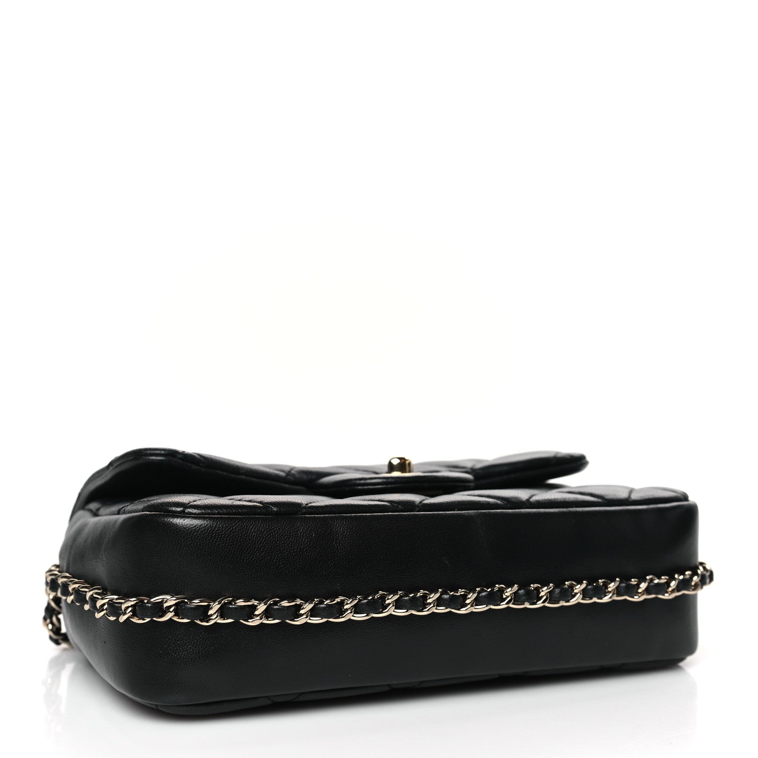 Chanel Lambskin Quilted Small My Precious Flap Black 4 of 10